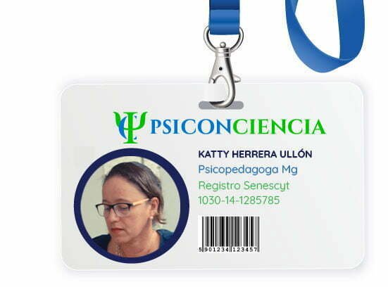 imagen de carnet de Psicopedagoga Mg Katty Herrera Ulloa